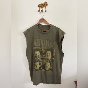 Vintage Metallica 1996/97 poor touring me tank top T shirt Large